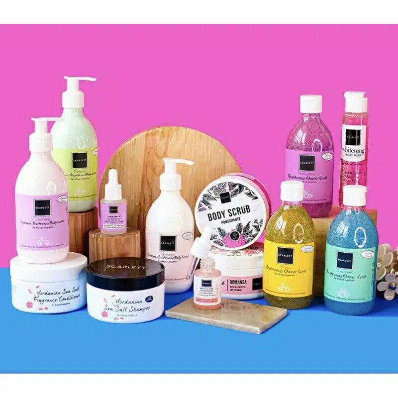 perbedaan scarlett asli dan palsu